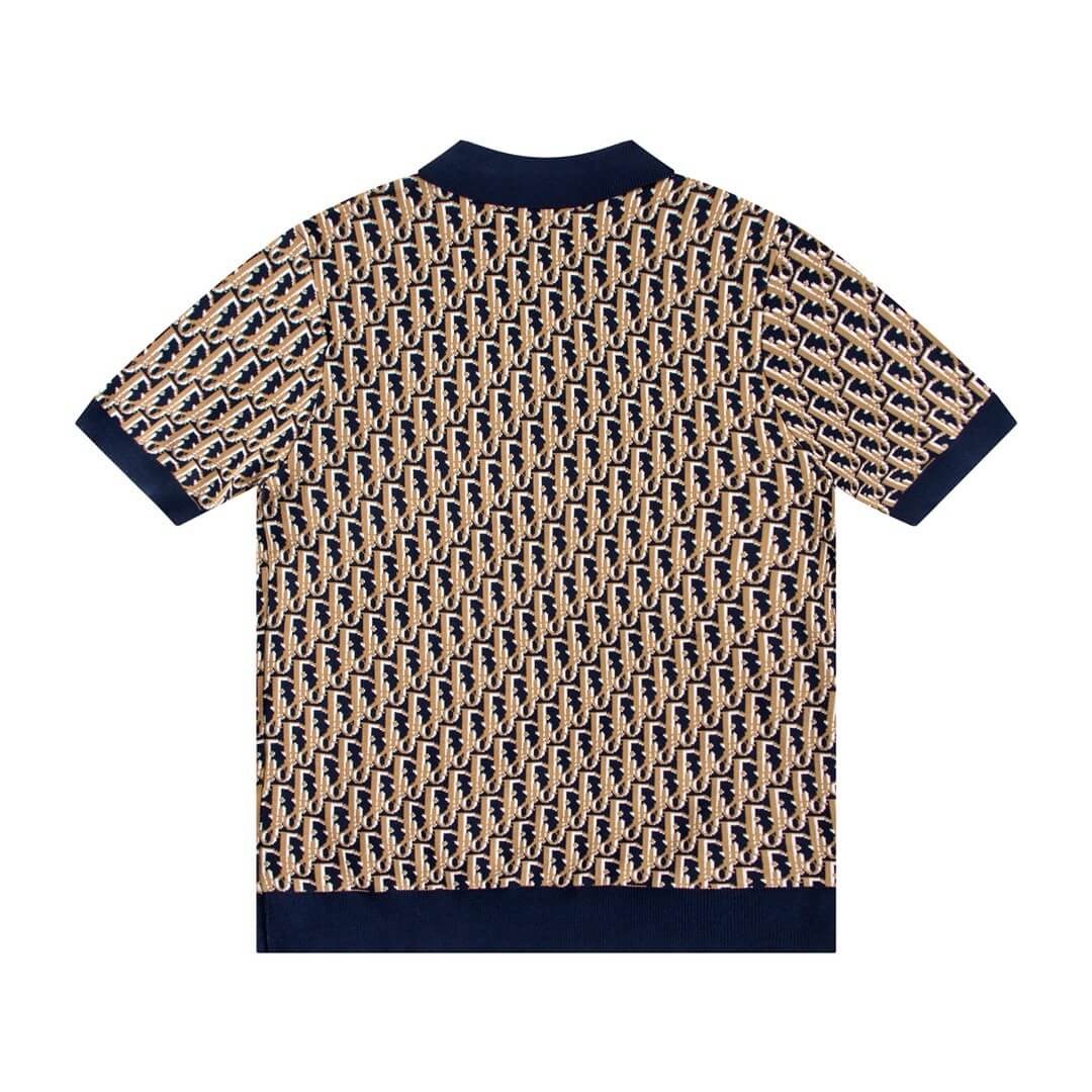 Camiseta polo con estampado completo