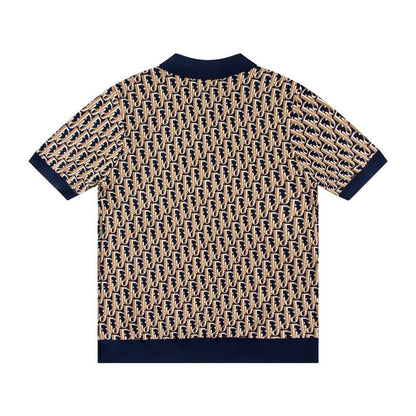 Camiseta polo con estampado completo