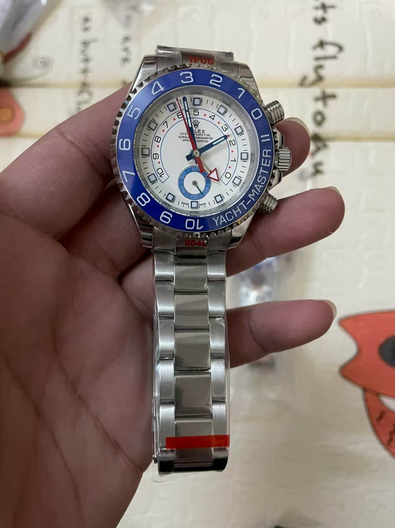 Blue Bezel Watch
