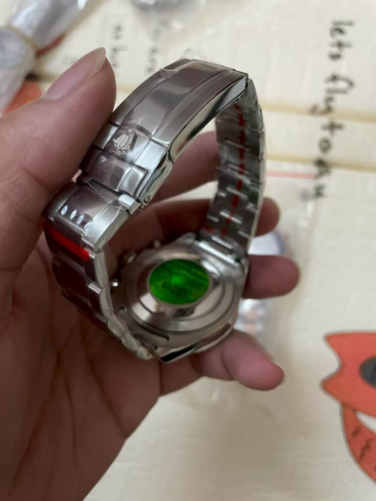 Blue Bezel Watch