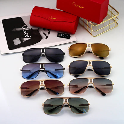 Gafas de sol de aviador de gran tamaño