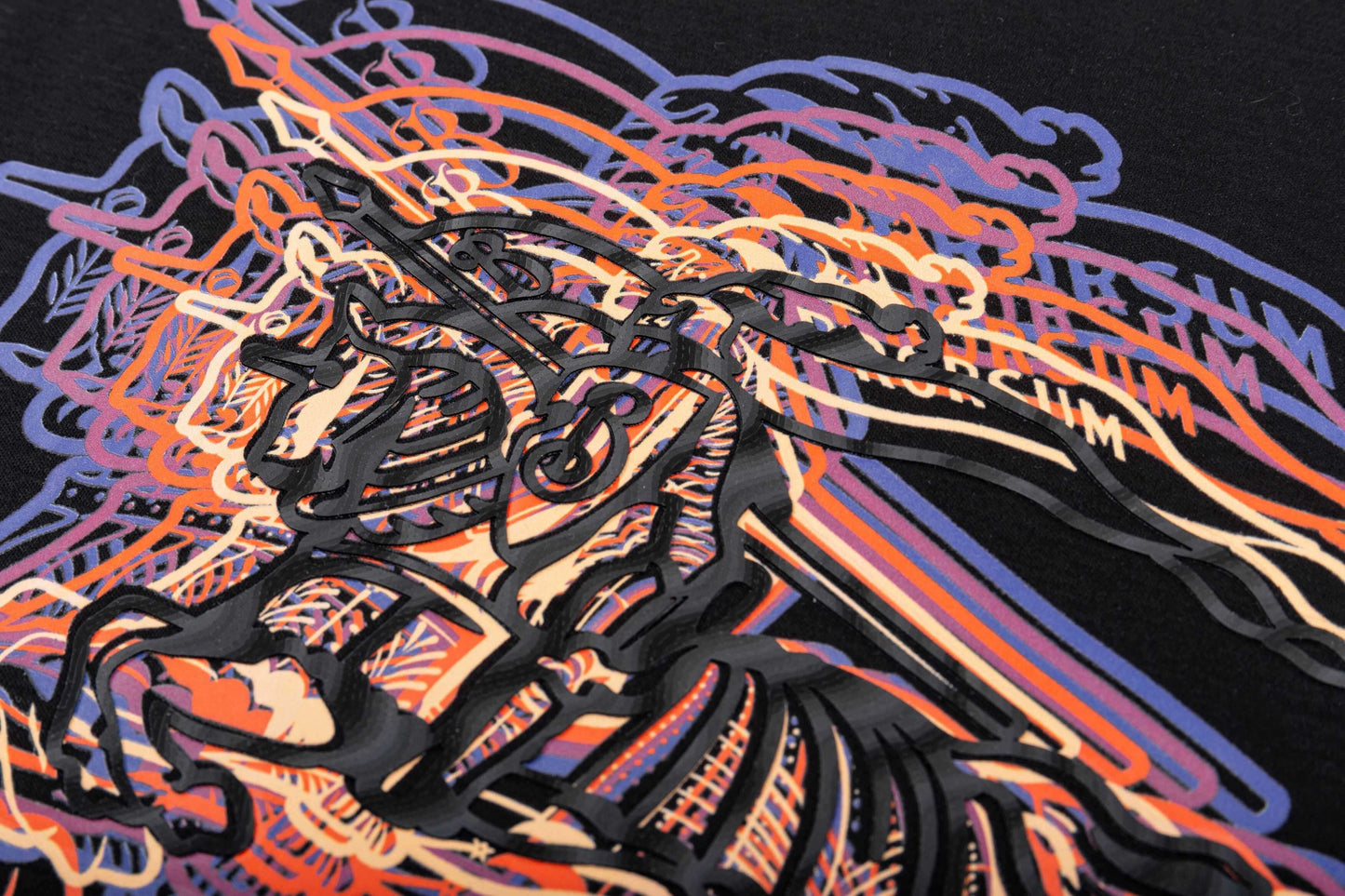 Camiseta con estampado de caballero
