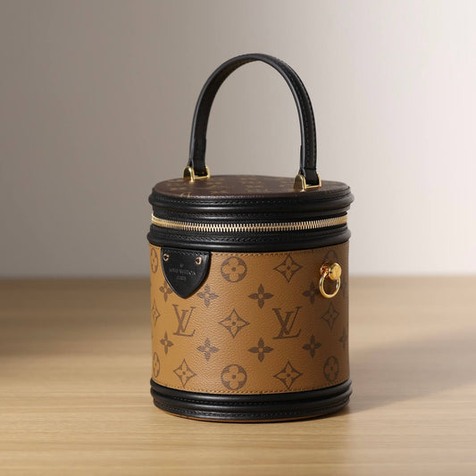 Sac seau en cuir de style britannique à la mode