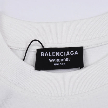 Camiseta clásica con estampado rojo