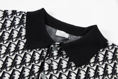Camiseta polo con estampado completo