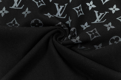 Polo con estampado completo degradado