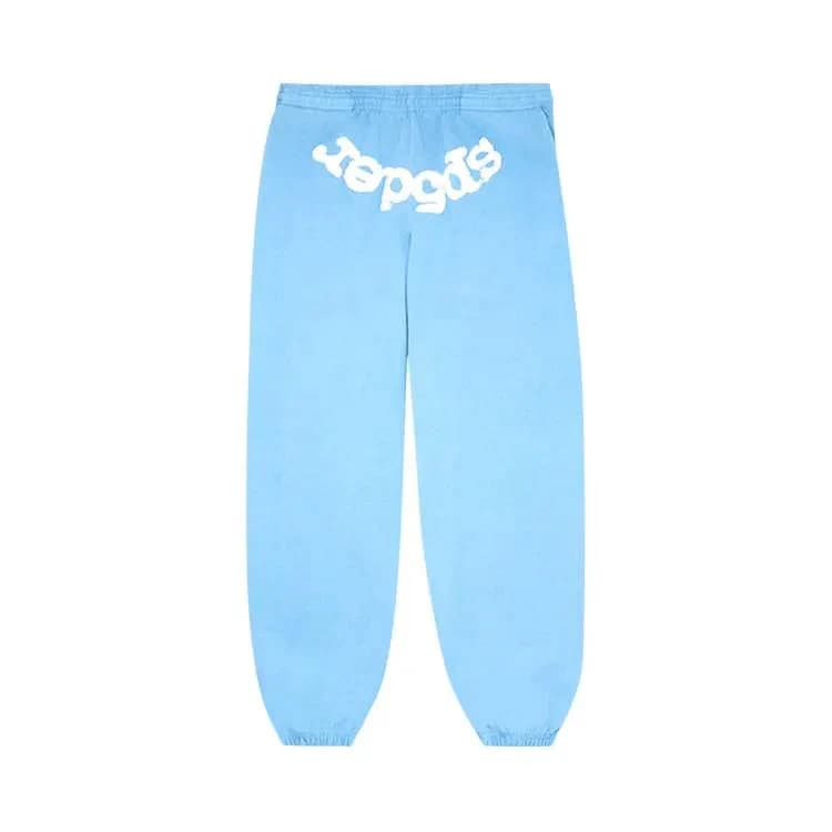 Pantalones clásicos azul cielo