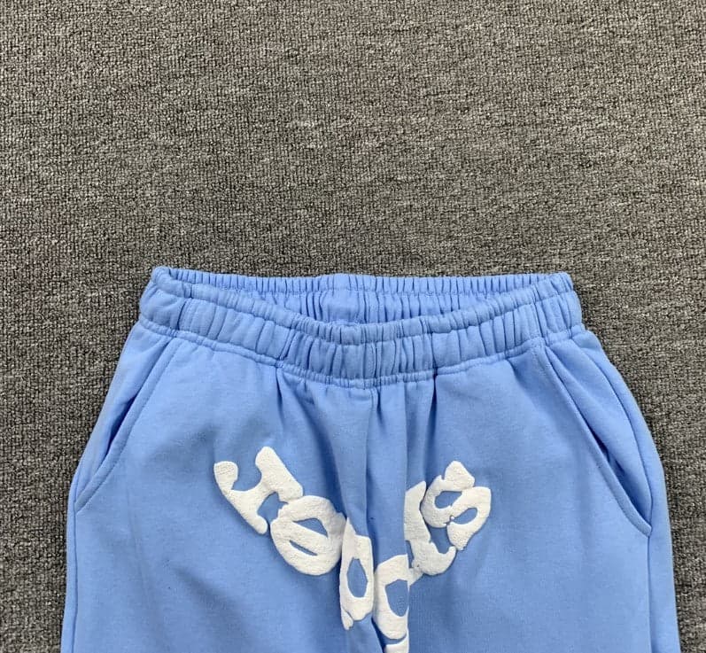 Pantalones clásicos azul cielo