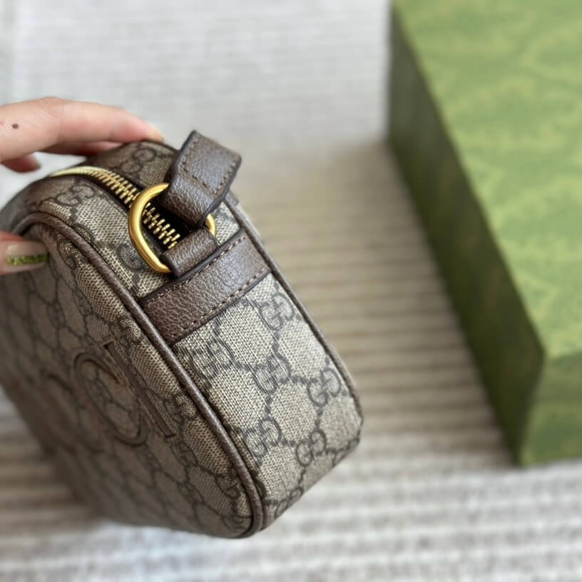 Bolso de hombro estampado para cámara