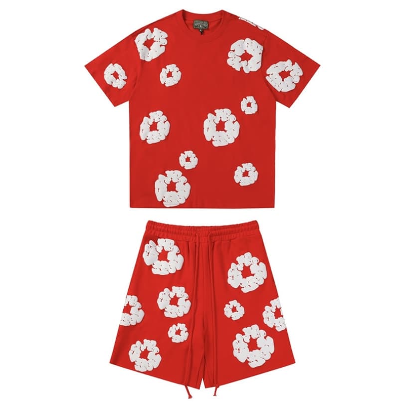 Ensemble short classique en coton
