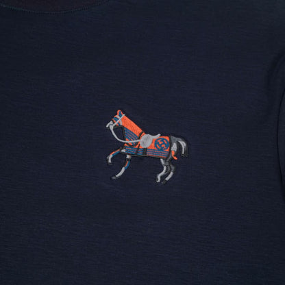 Camiseta de poni bordada