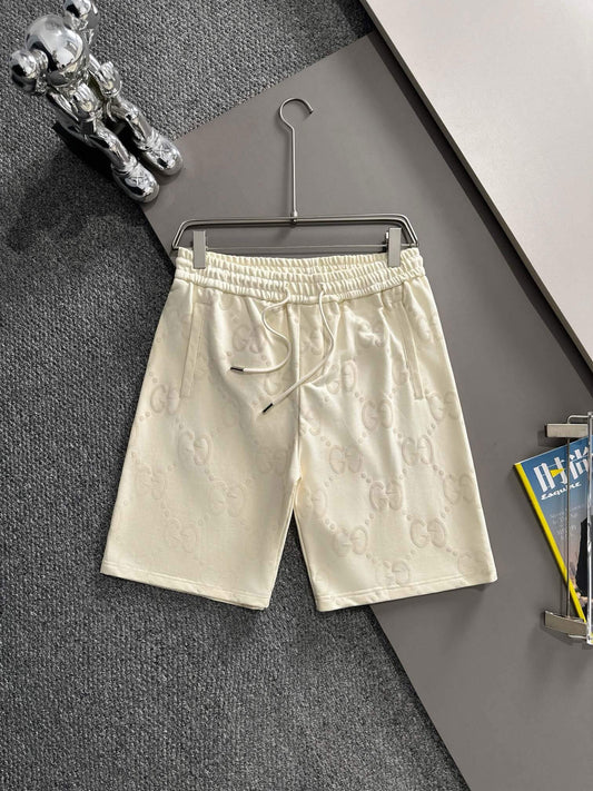 All-Over Print Patch Pocket Shorts