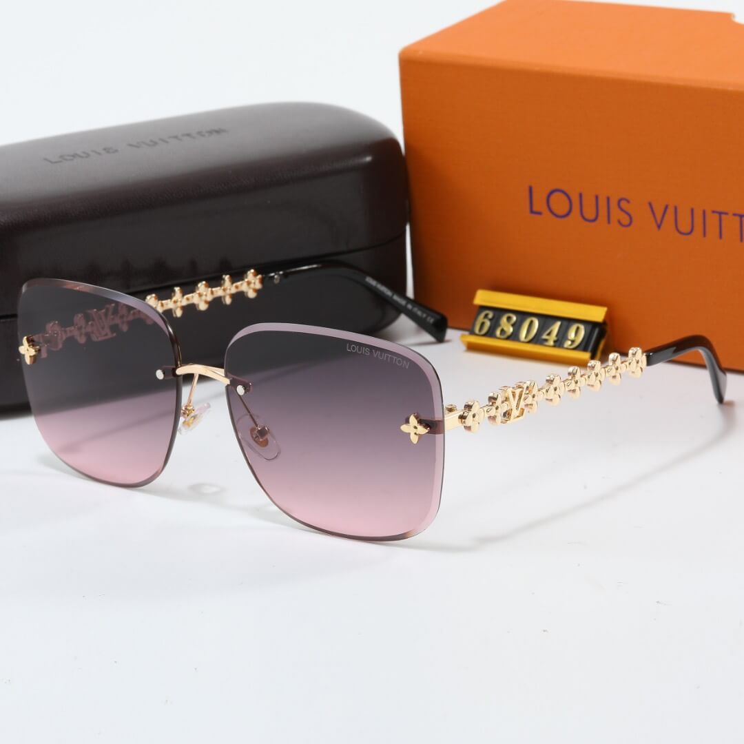 Nuevas gafas de sol sin montura con patillas distintivas