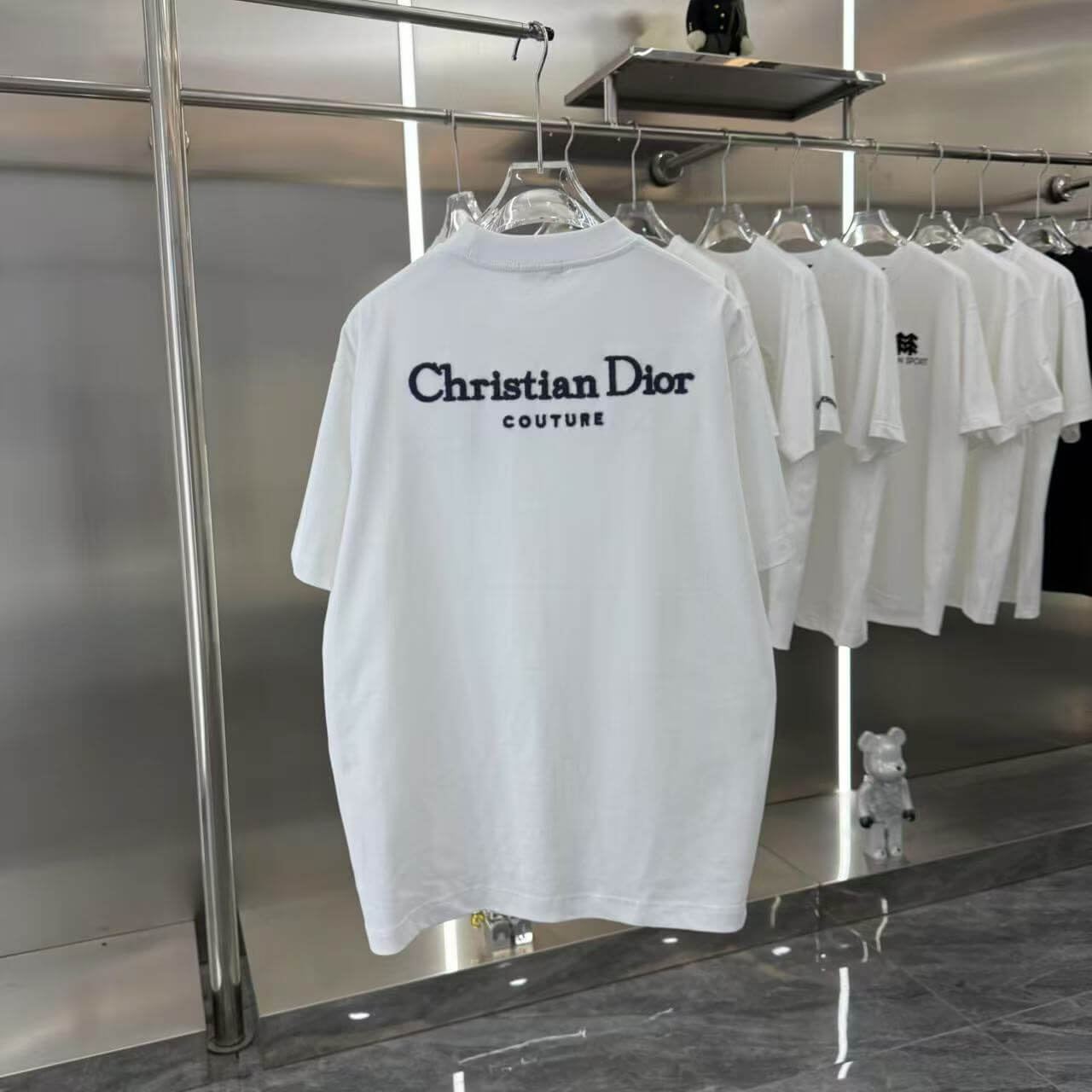 Camiseta con estampado de letras