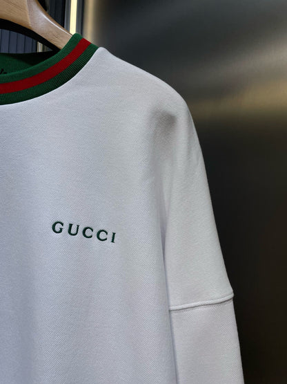 Embroidered Tape Sweatshirt