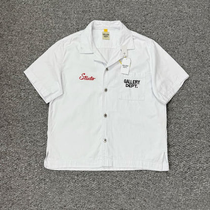 Camiseta vaquera blanca bordada 2025