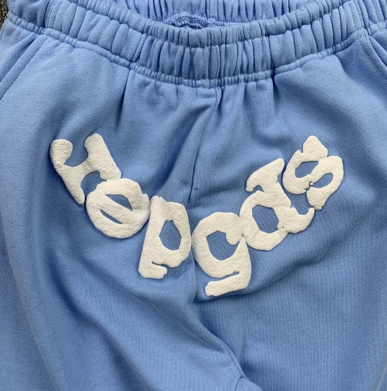 Pantalones clásicos azul cielo