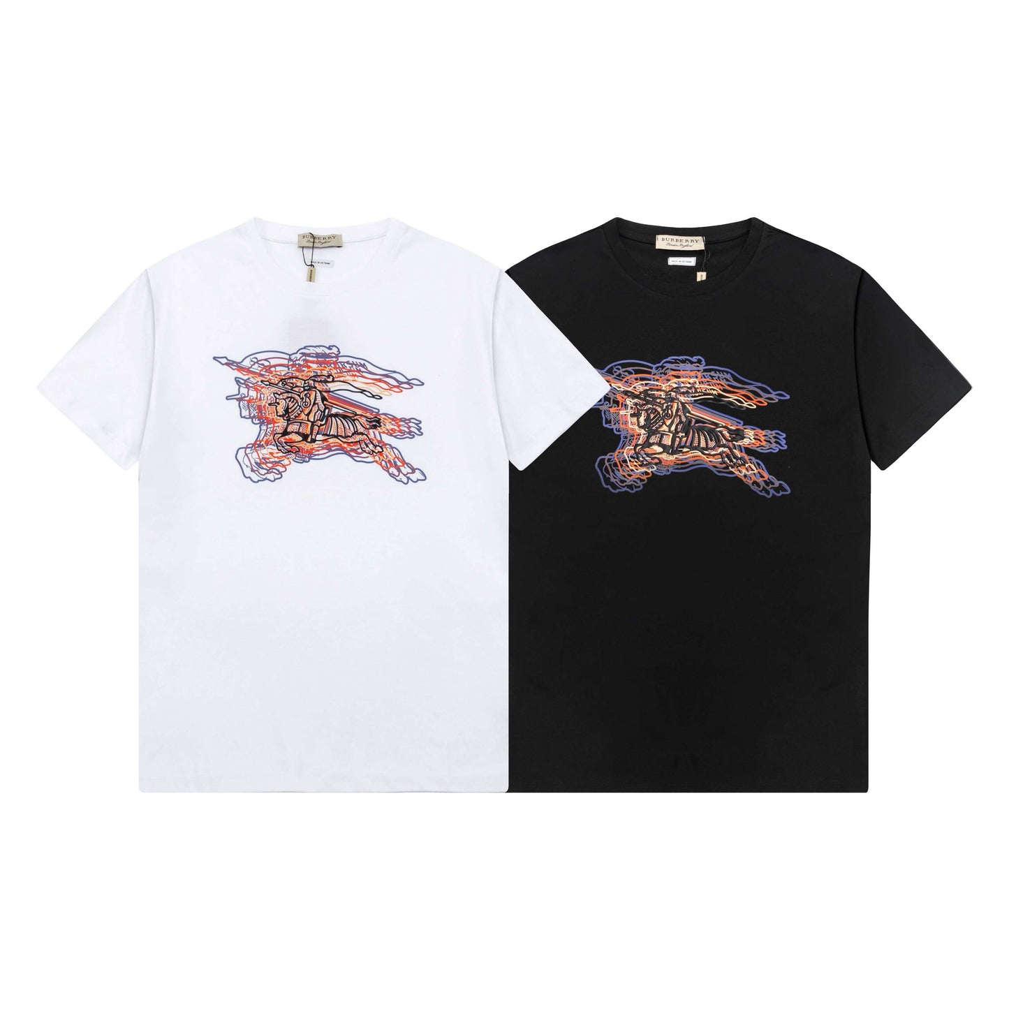 Camiseta con estampado de caballero