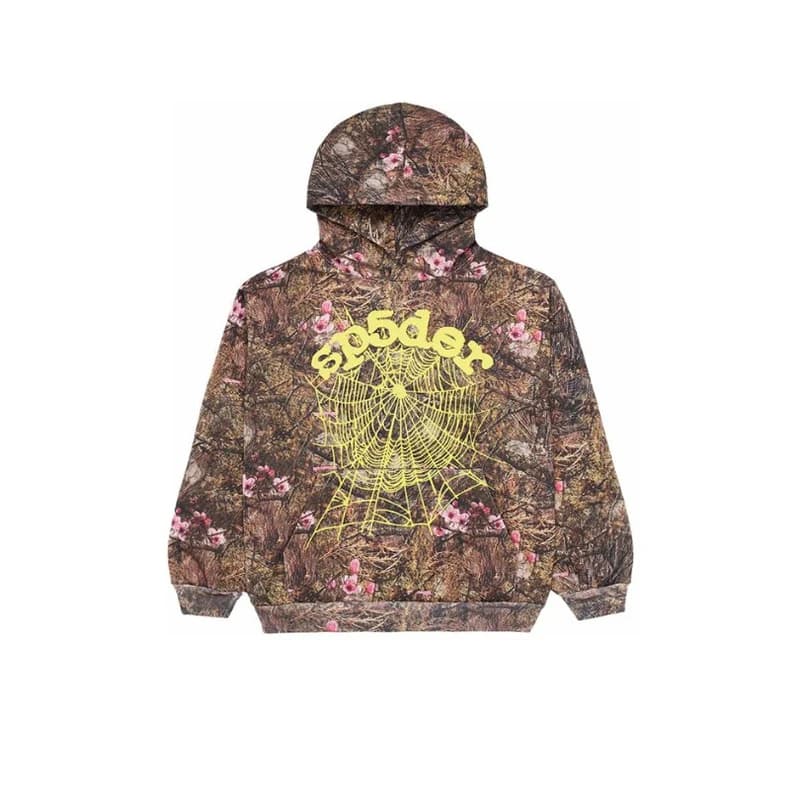 Sudadera con capucha de camuflaje