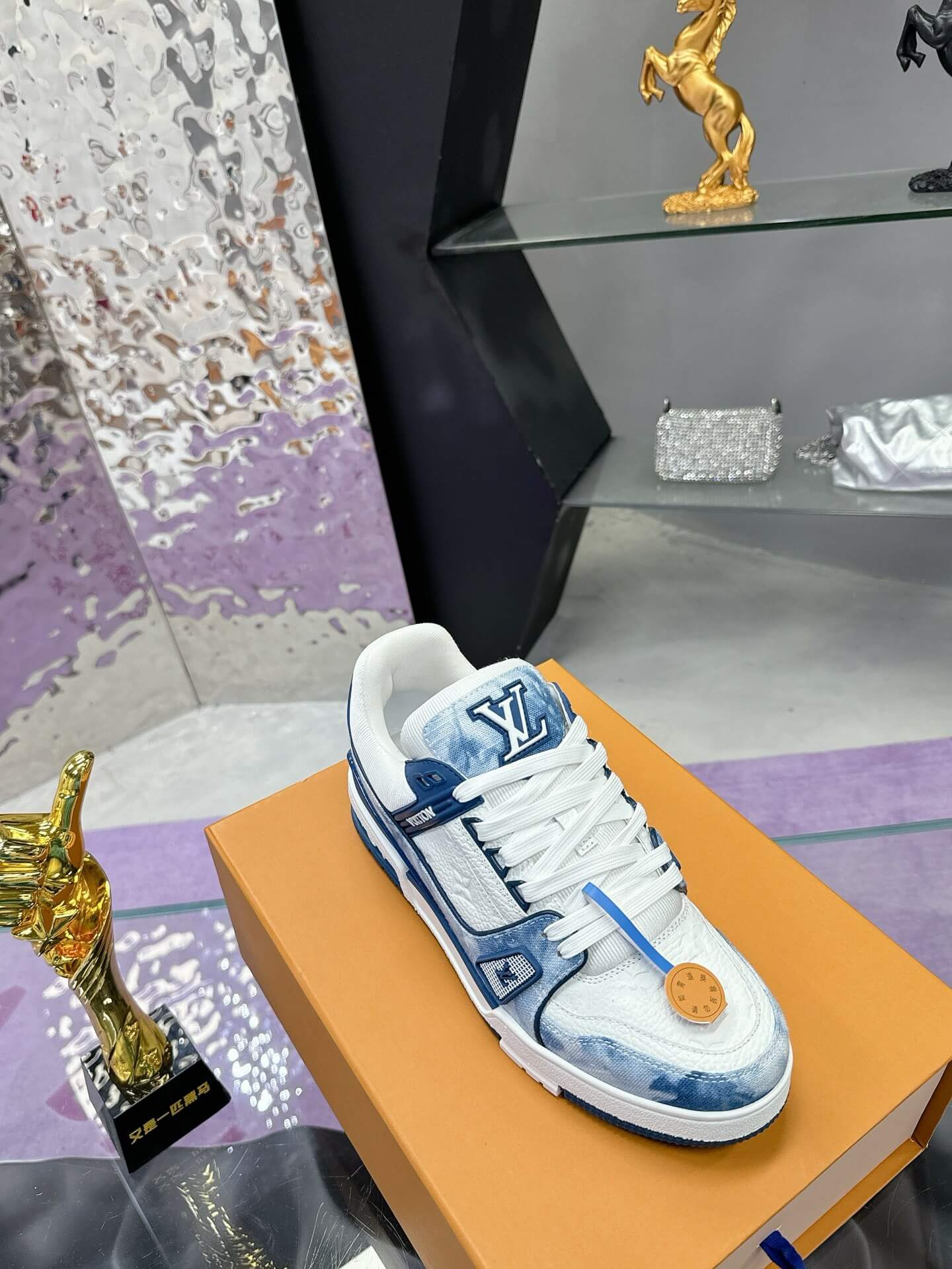 Classic Series Blue Sneakers