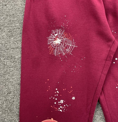 Pantalones burdeos