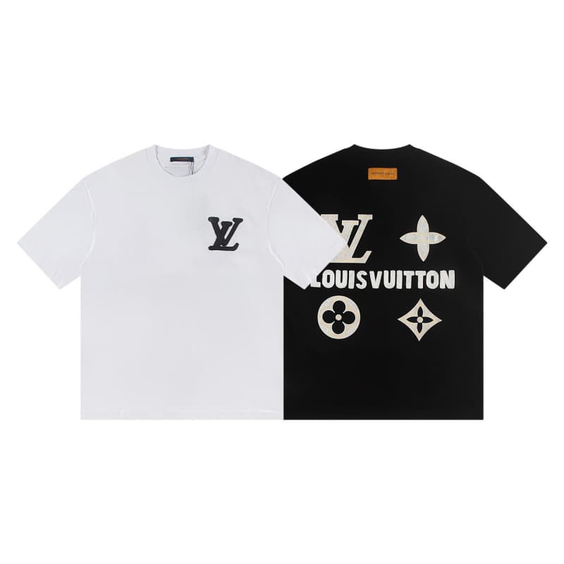 Chenille Patchwork Embroidered Tee