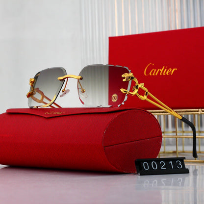 Gafas de sol extragrandes con detalle de aro