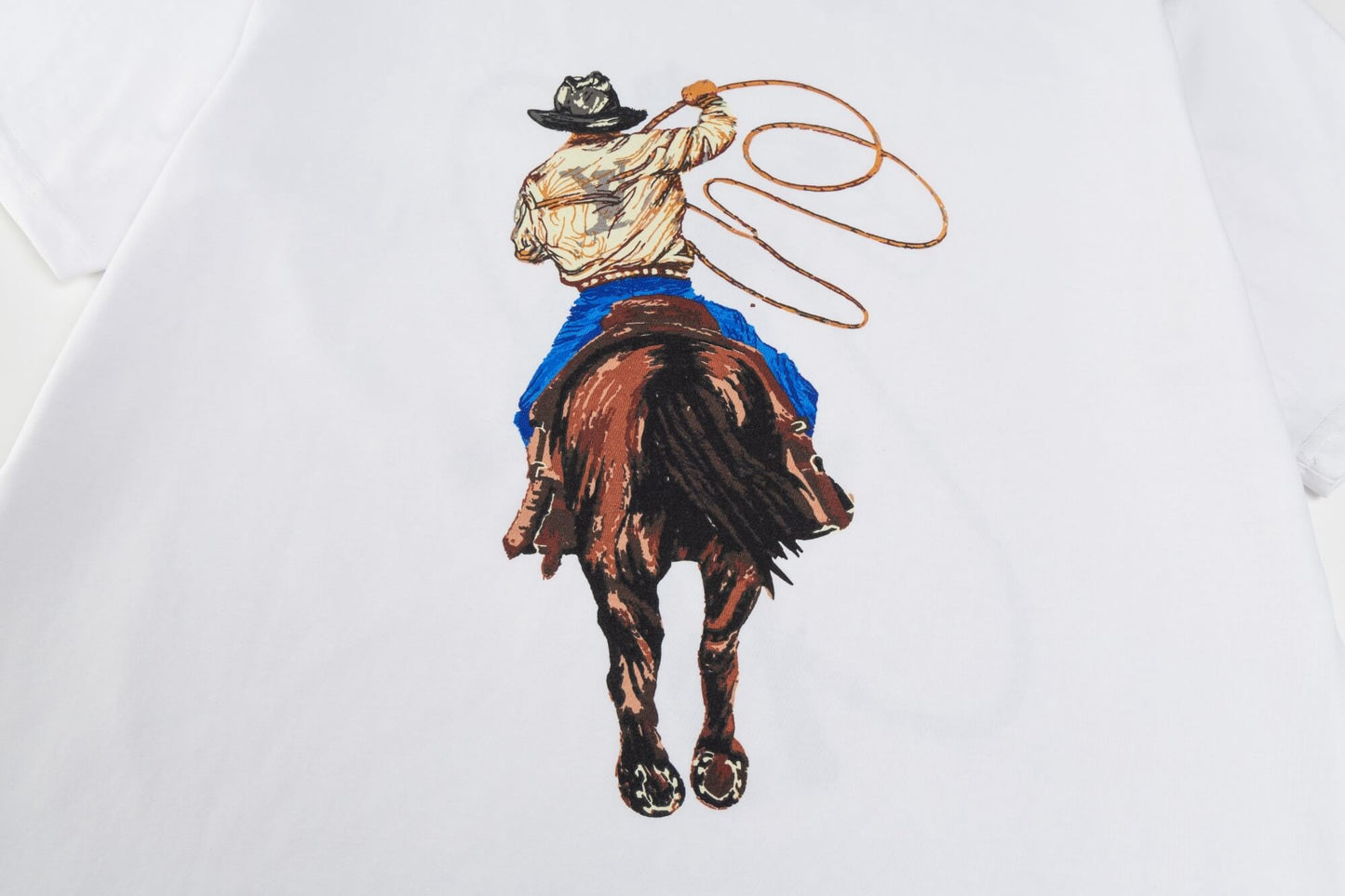 Camiseta de vaquero del oeste