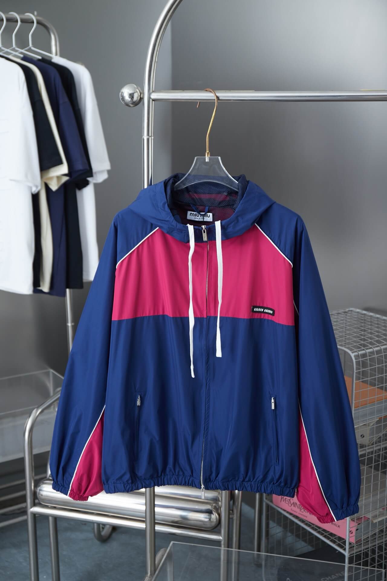 Half-Zip Colorbloc Jacket