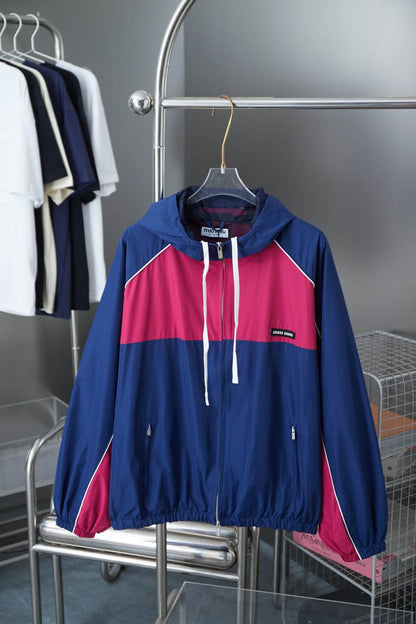 Half-Zip Colorbloc Jacket