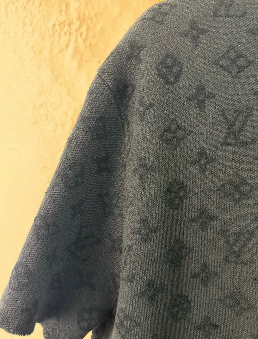 Camiseta flocada de jacquard 2025