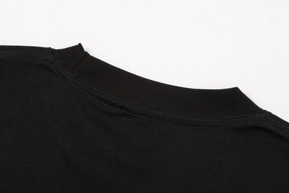 Camiseta clásica con estampado de letras