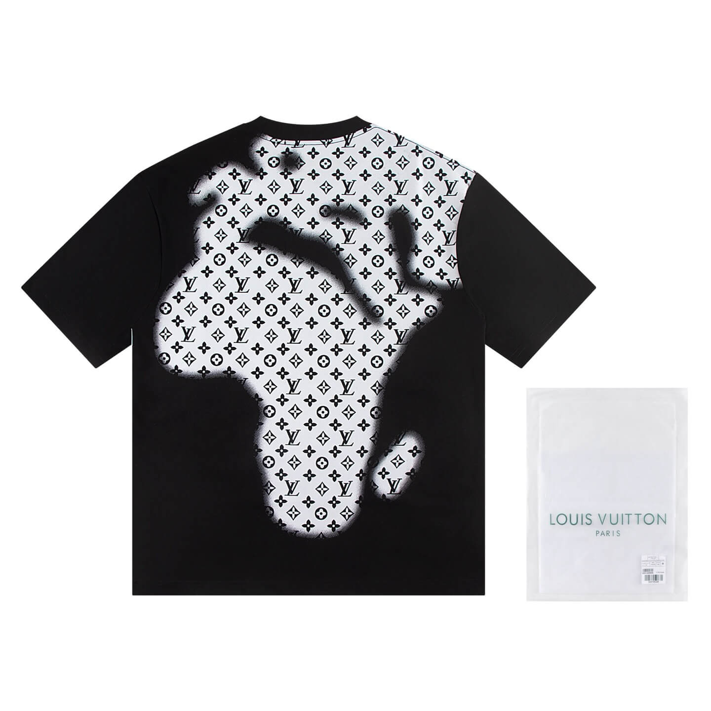 Camiseta con renderizado de degradado