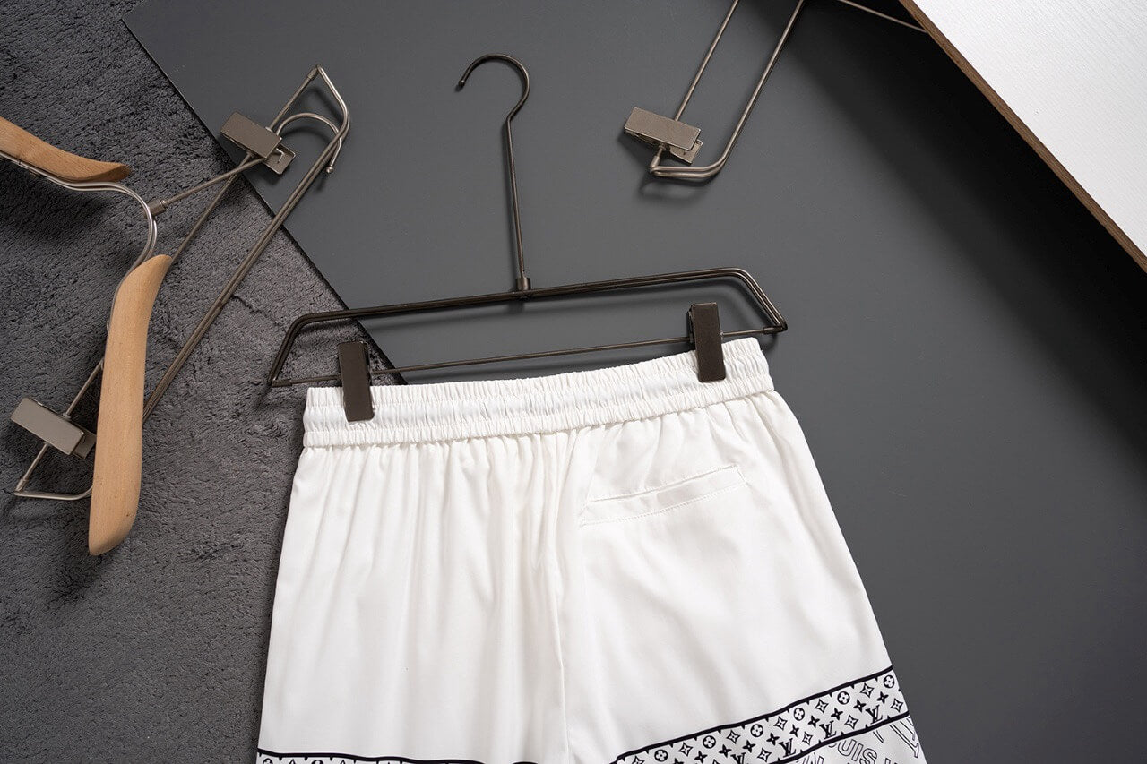 Short de plage blanc