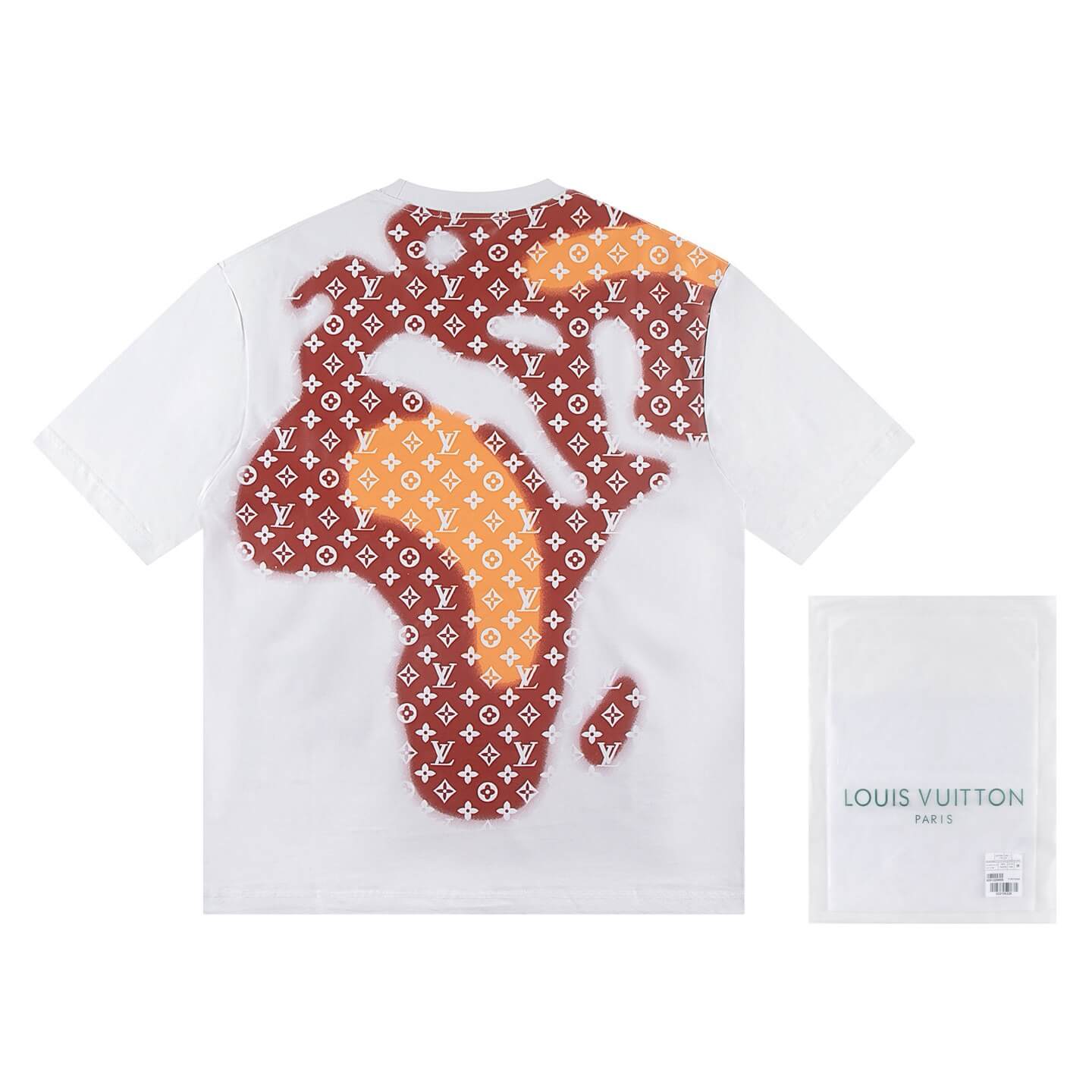 Camiseta con renderizado de degradado