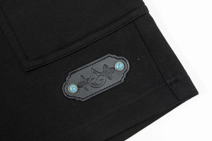 Short à boucle turquoise