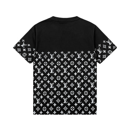 Camiseta con estampado completo de medio cuerpo