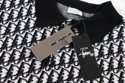 Camiseta polo con estampado completo
