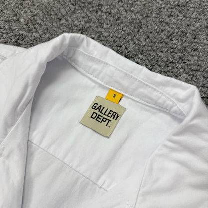 Camiseta vaquera blanca bordada 2025