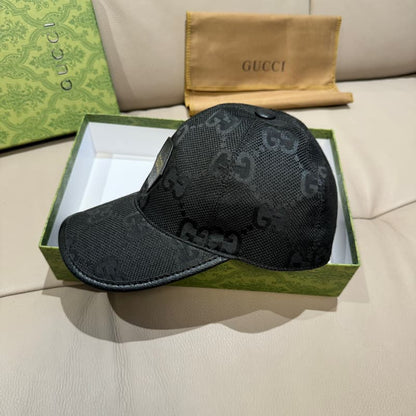 Gorra de béisbol de lona dorada