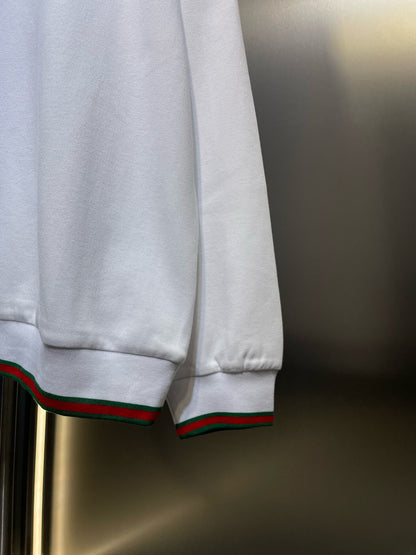 Embroidered Tape Sweatshirt