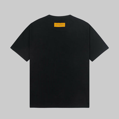 Camiseta con estampado de cadena