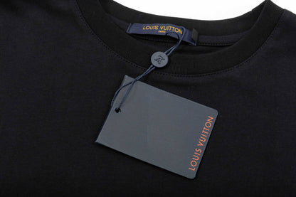 Camiseta con estampado completo de medio cuerpo