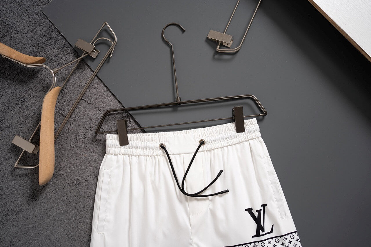 Short de plage blanc