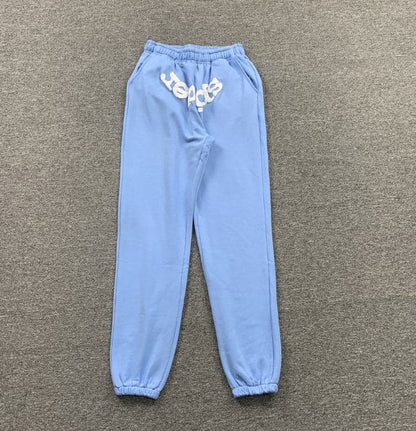 Pantalones clásicos azul cielo