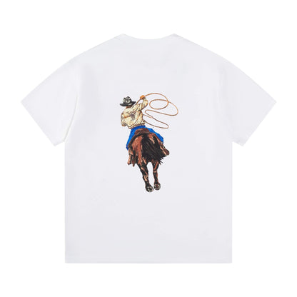 Camiseta de vaquero del oeste