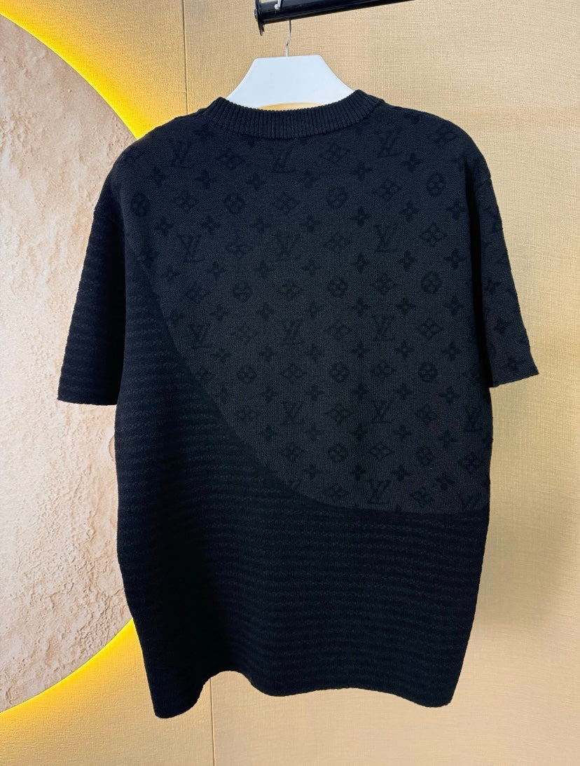 Camiseta flocada de jacquard 2025