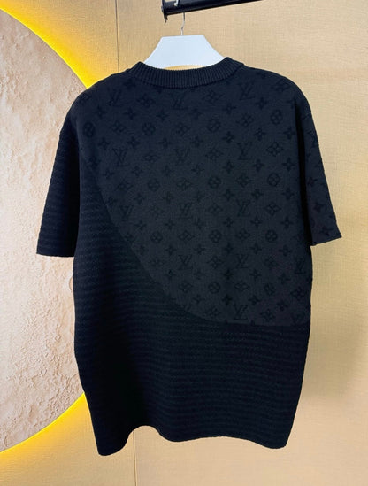 Camiseta flocada de jacquard 2025