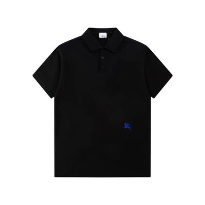 Camiseta polo con bordado de caballo de guerra en la cintura
