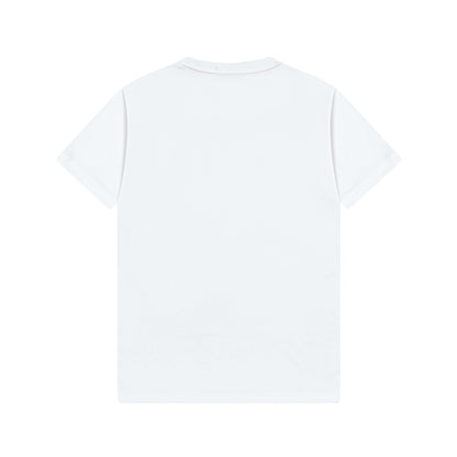 Camiseta bordada con caballo exquisito